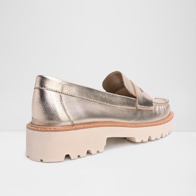 Marguenat-In Women's Gold Loafers image number 2
