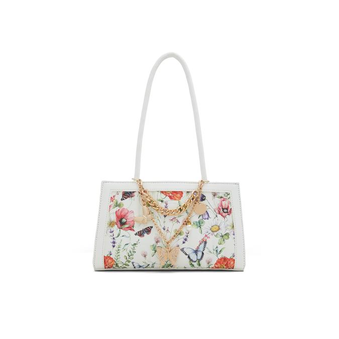 Into It Women's White Shoulder Bag