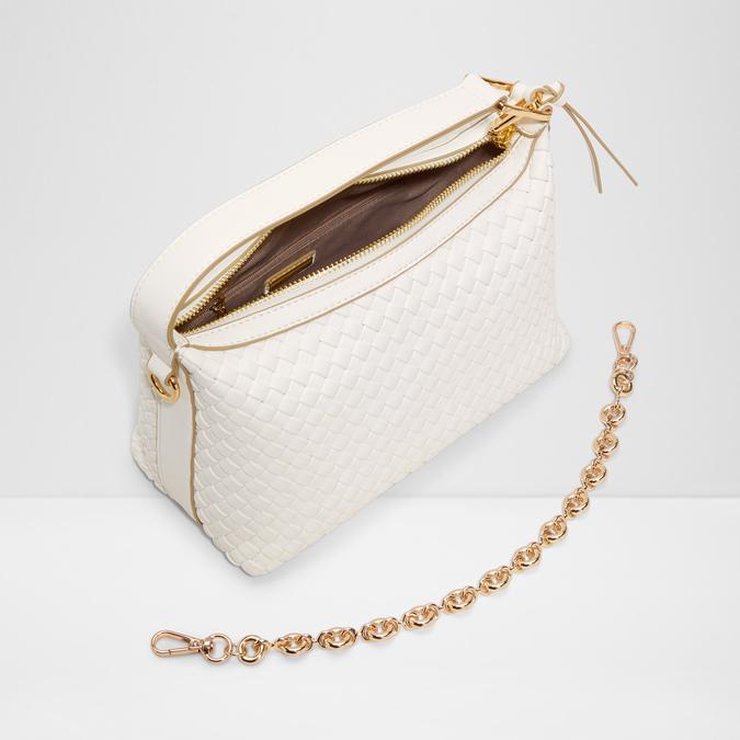 Paxtoni Women's White Shoulder Bag image number 2