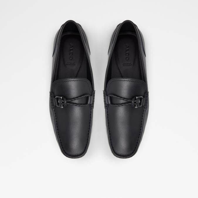 Ambani Men's Black Moccasins