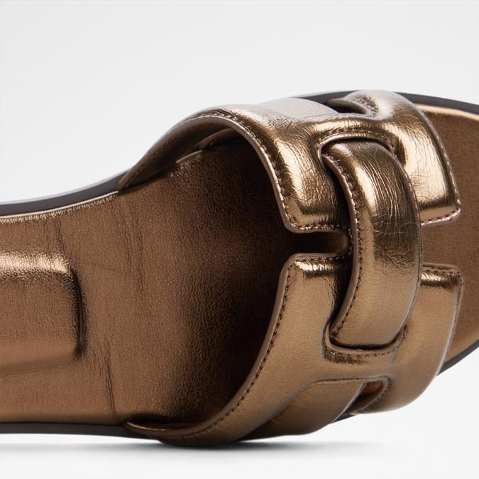 ELENARIAA-IN BRONZE Women Flat Sandals image number 4