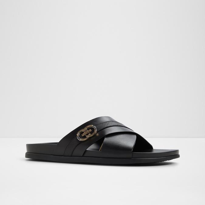 Delmar-In Men's Black Strap Sandals image number 4
