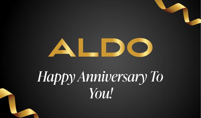 Aldo Happy Anniversary To You! E-Gift Card