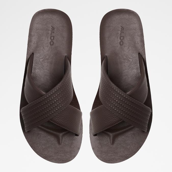 Stmock-In Men's Brown Strap Sandals