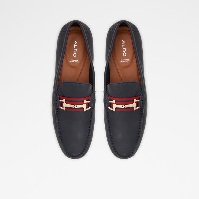 Fangio Men's Navy Moccasins