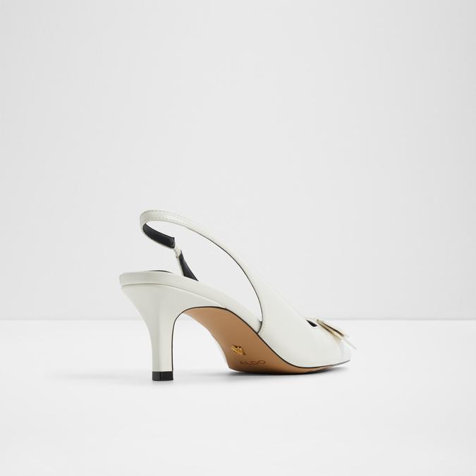Blaine-In Women's White Pumps image number 2