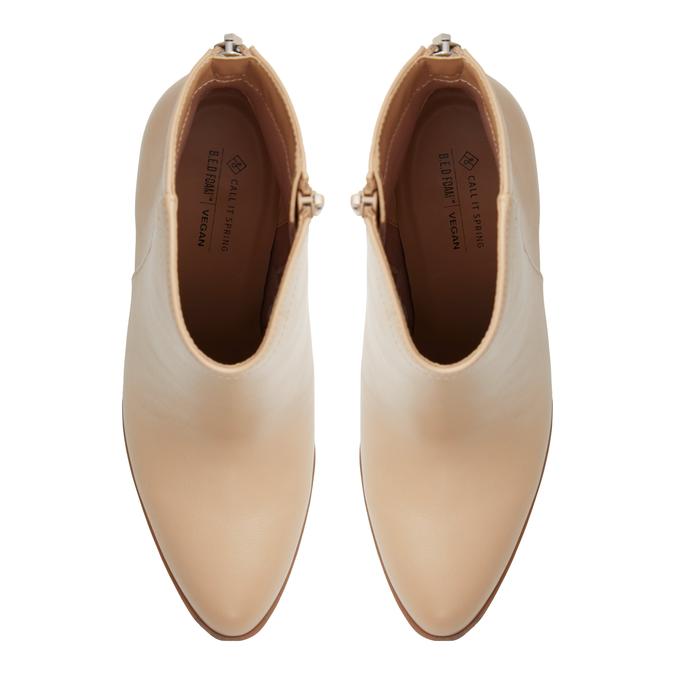 Austyn Women's Beige Ankle Boots