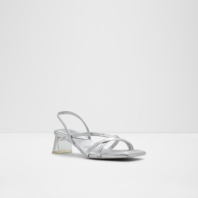 Minima Women's Silver Dress Sandals image number 4
