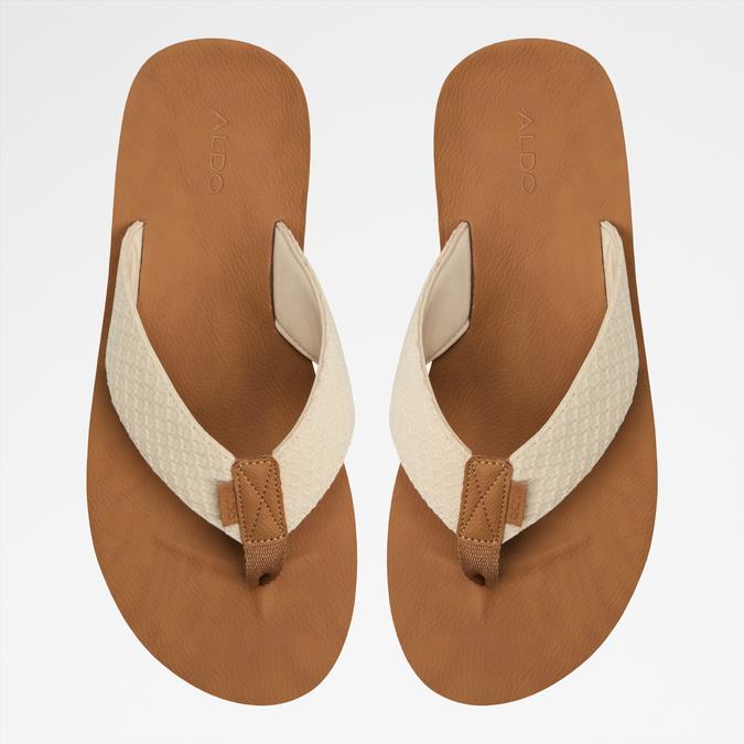 Adede-In Men's Natural Strap Sandals