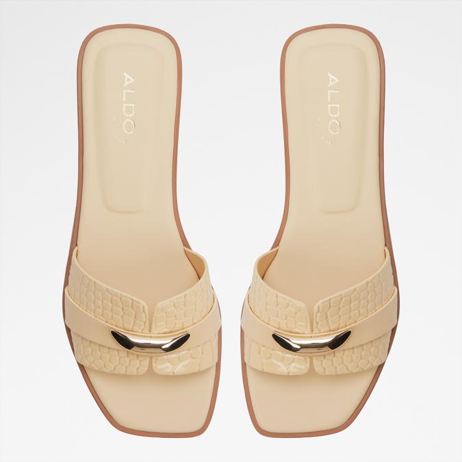 BRIELAA-IN LIGHT YELLOW Women Flat Sandals image number 5