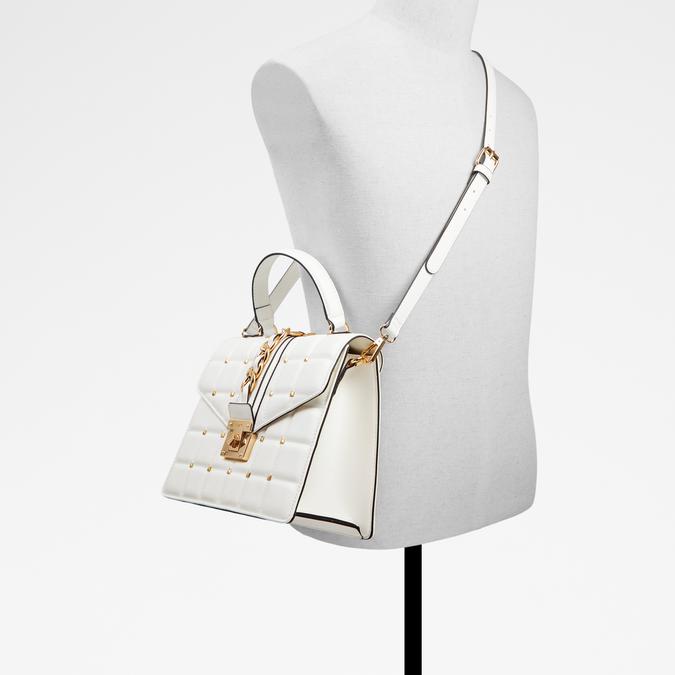 Honeey Women's White Top Handle image number 3