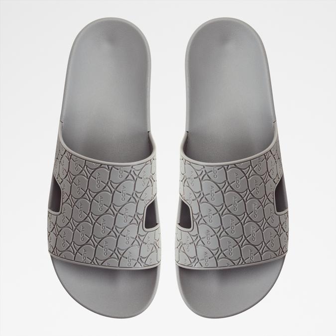 OSKAR-IN Grey Men Single Strap Sandals image number 5