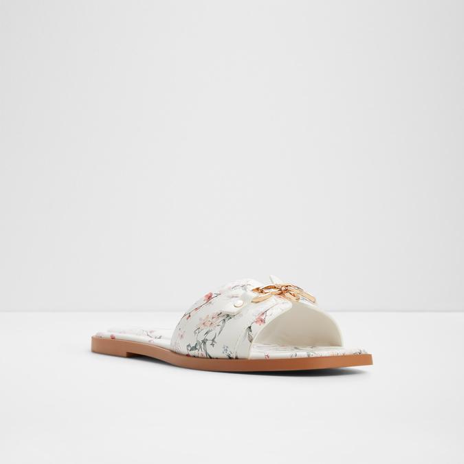 ALAMASSIA-IN WHITE MULTI Women Flat Sandals image number 3