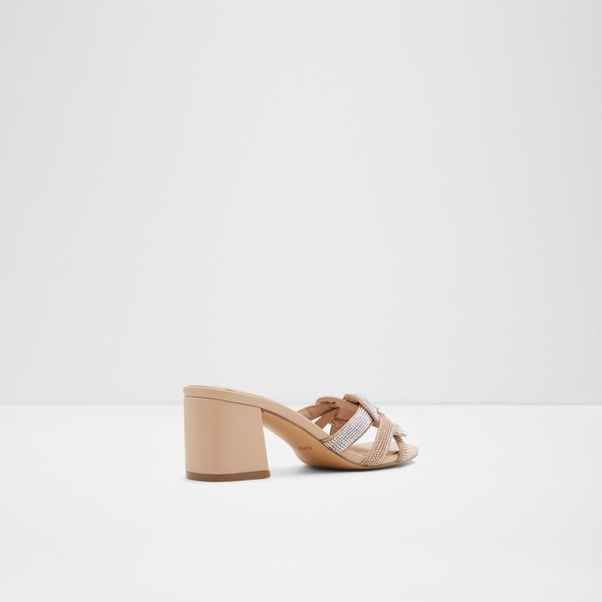 Grandly Women's Rose Gold Block Heel Sandal image number 2