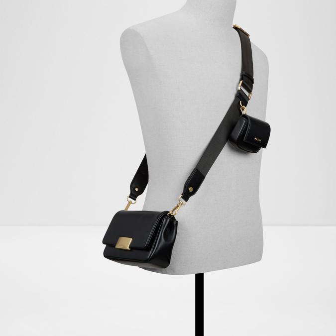 SYENNA Black Overflow Women Cross Body image number 3