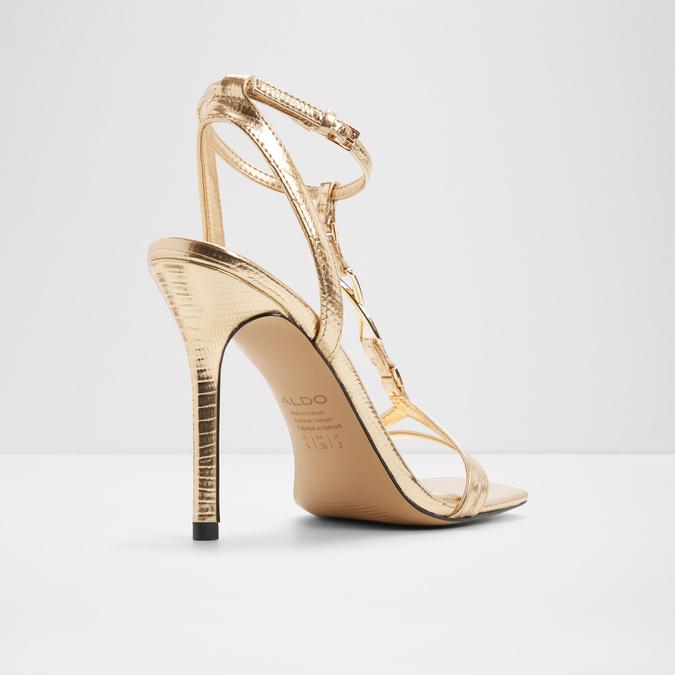 MORLY-B GOLD Women Dress Sandals