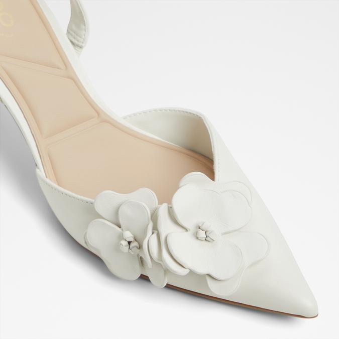 Leilania-In Women's White Pumps image number 5