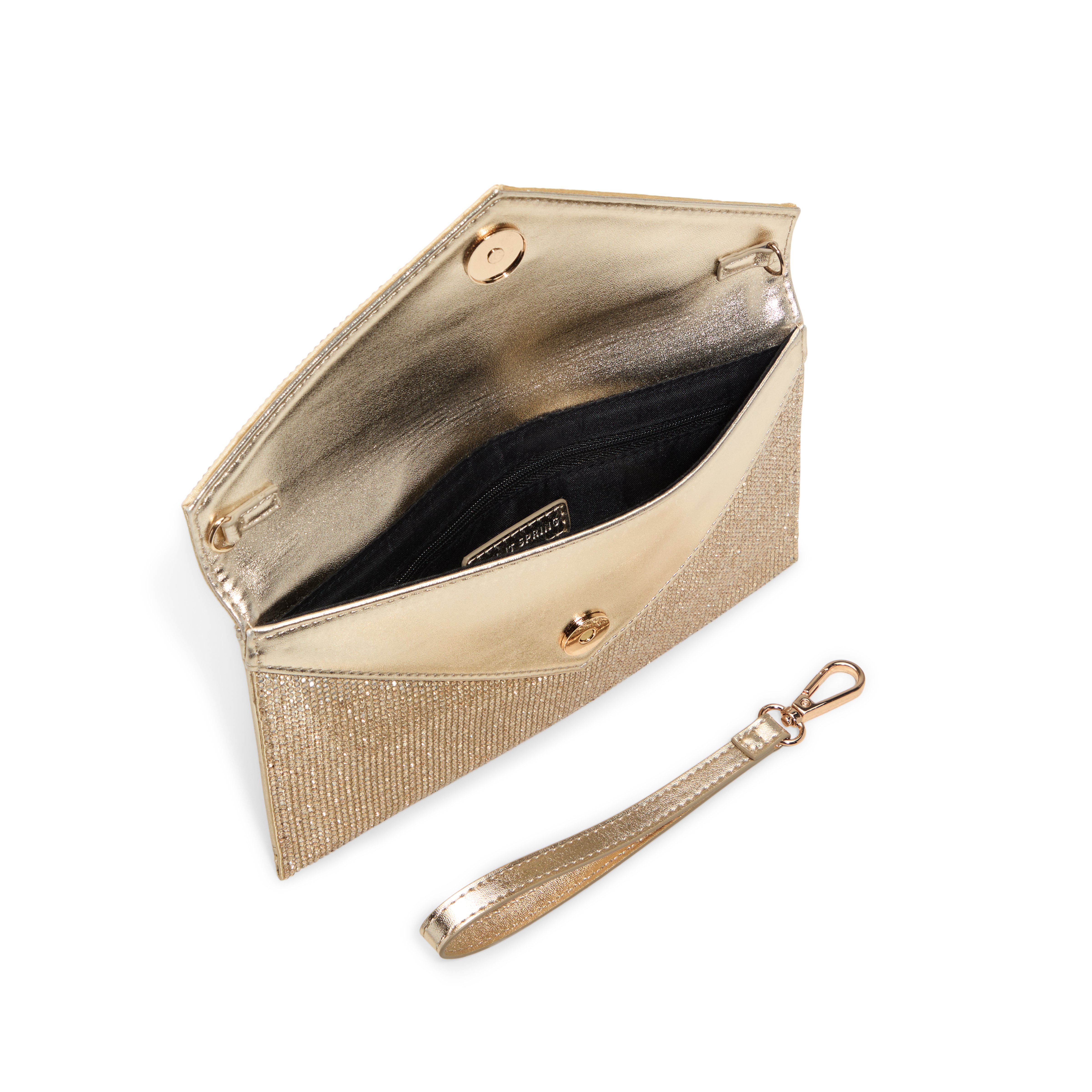 Mackenziee Women's Gold Wristlet image number 2