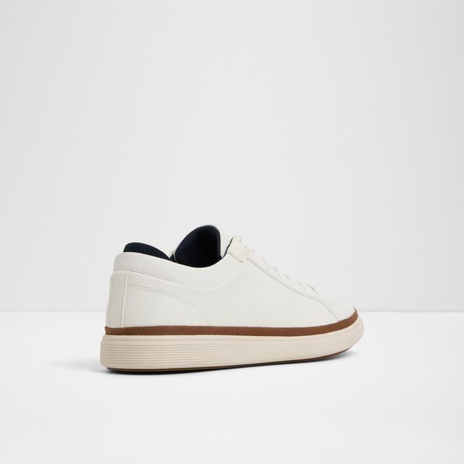 Finespec-In Men's White Low Top Sneakers image number 2