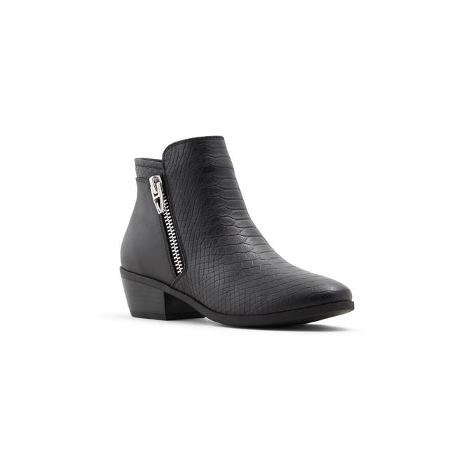 Leesa Women's Black Ankle Boots image number 3