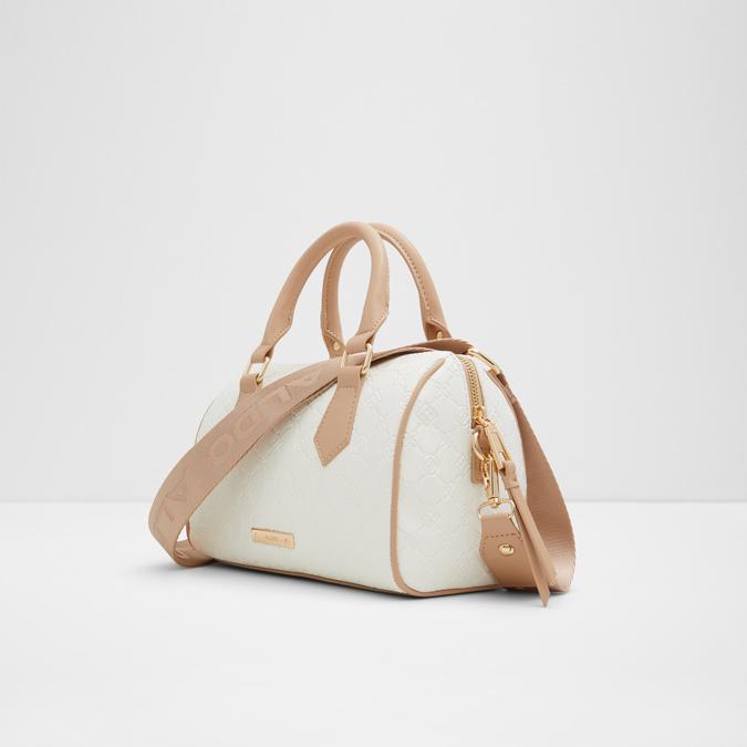 Lapilli Women's Beige Barrel Bag