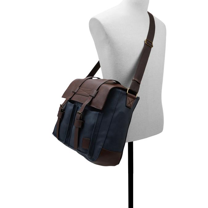 Louros Men's Navy Messenger image number 3