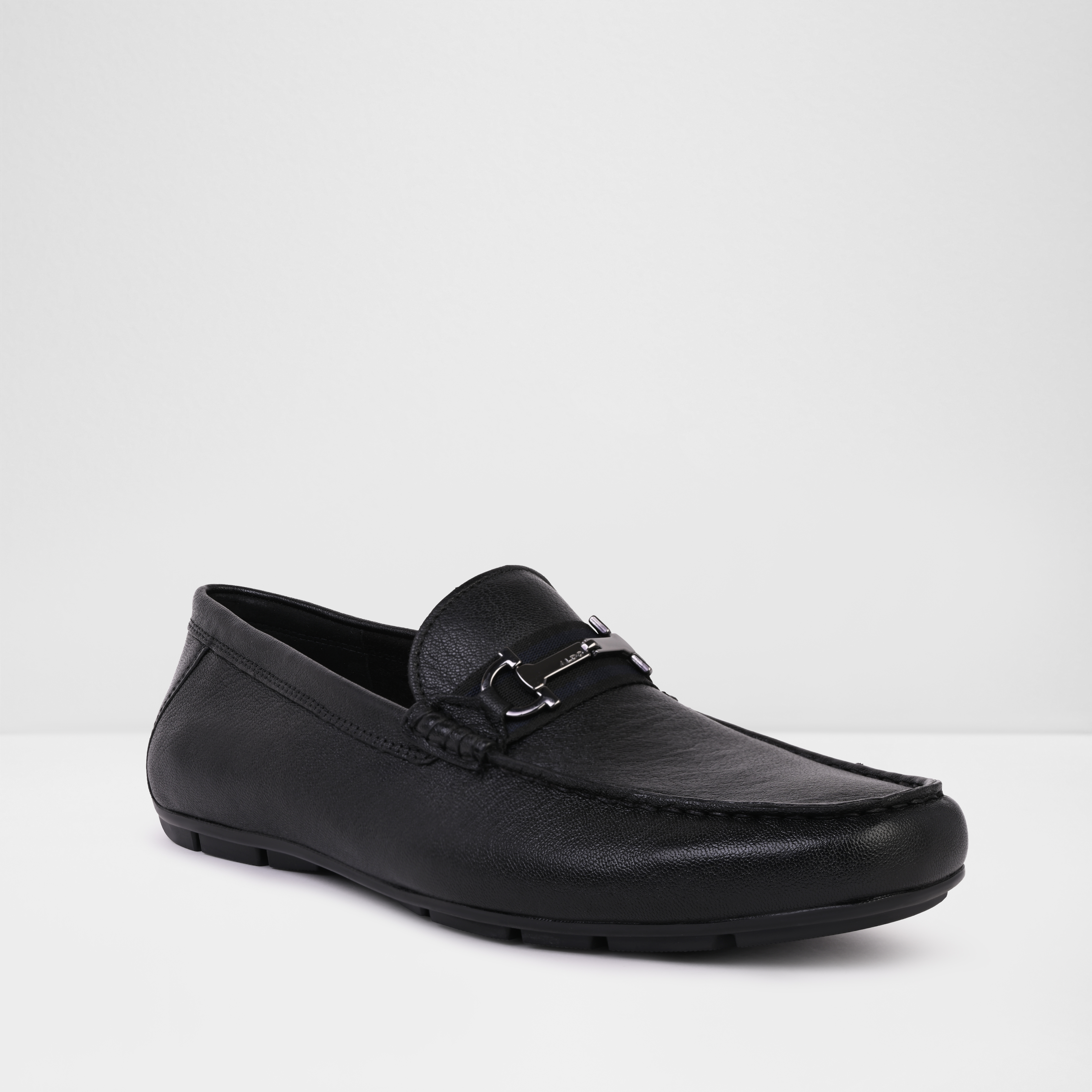 Fangioa-In Men's Black Moccasins image number 4