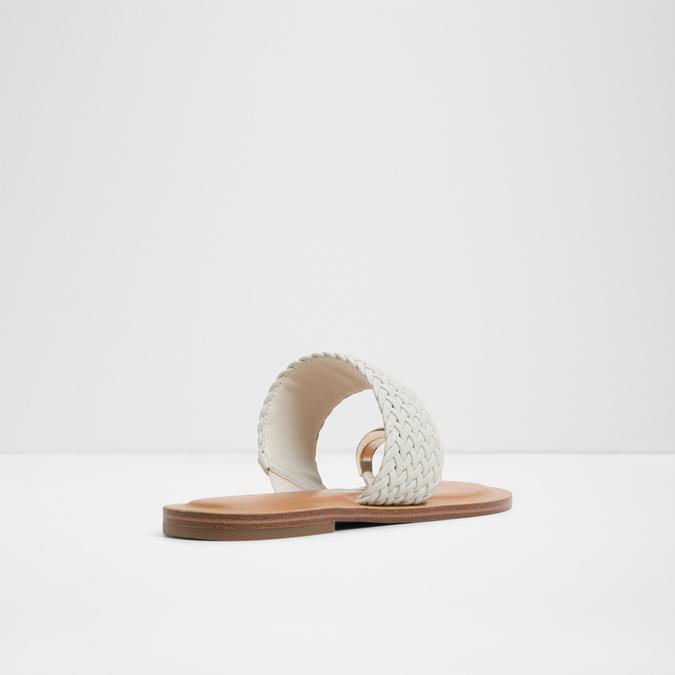 Beachwalk-In Women's White Flat Sandals image number 2