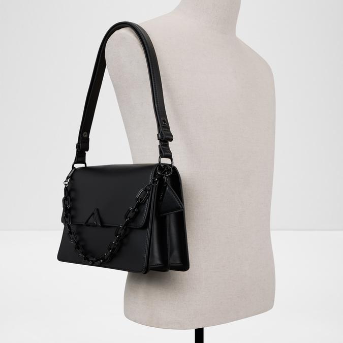 LUXEBAG Black/Black Women Shoulder Bag image number 3