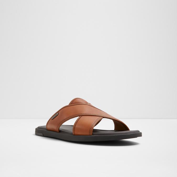 Olinoa-In Men's Cognac Strap Sandals image number 4