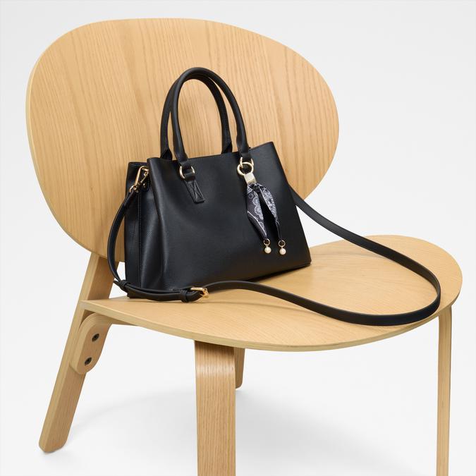 GRUK Black Women Satchel image number 4