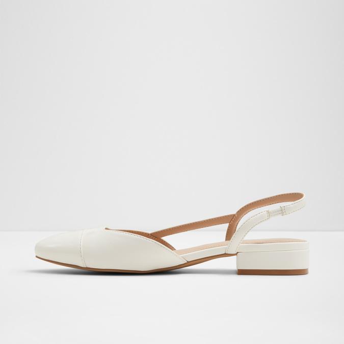 CLEMENTINNE WHITE Women Block Heel Shoes image number 2