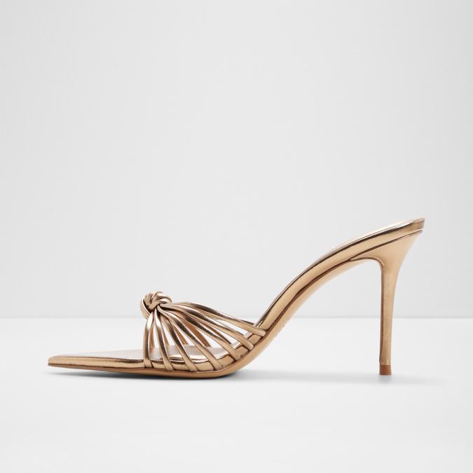 MORALIE-B GOLD Women Dress Sandals image number 2