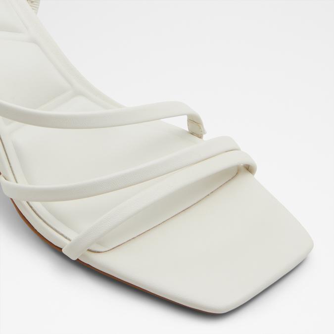 ATLANTICUSM-IN WHITE/BONE Women Block Heel Sandals image number 4