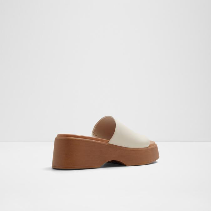 Yassu-In Women's White Wedges image number 2