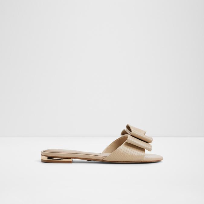Eloquent-In Women's Beige Flat Sandals