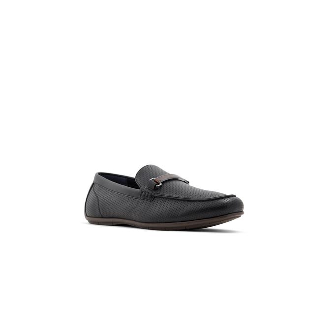 Waldean Men's Black Loafers image number 3
