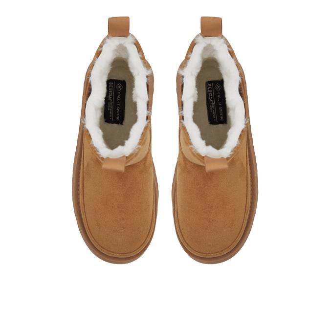 Letstayin Women's Beige Ankle Boots