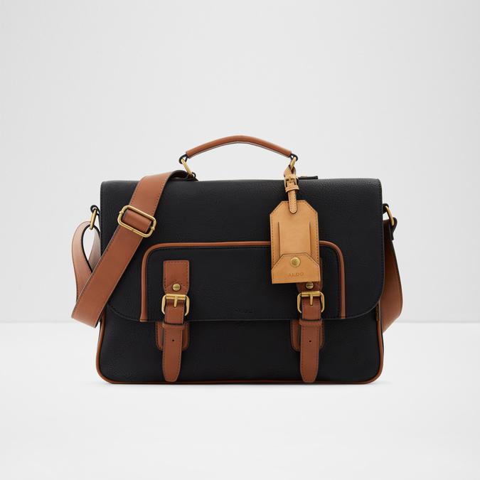 Gludia Men's Black Messenger