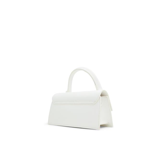 Aurevoir Women's White Top Handle