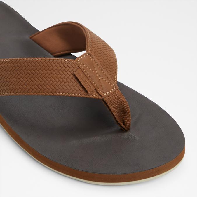 Adede-In Men's Cognac Strap Sandals image number 5