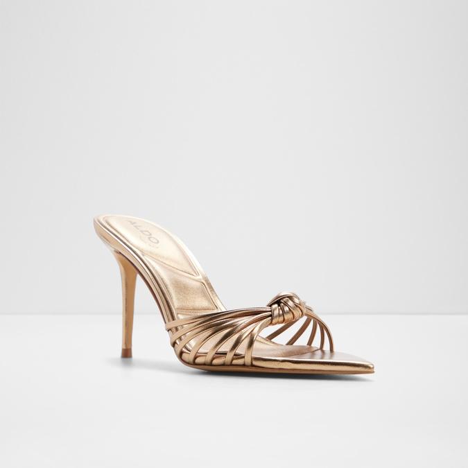 MORALIE-B GOLD Women Dress Sandals image number 3