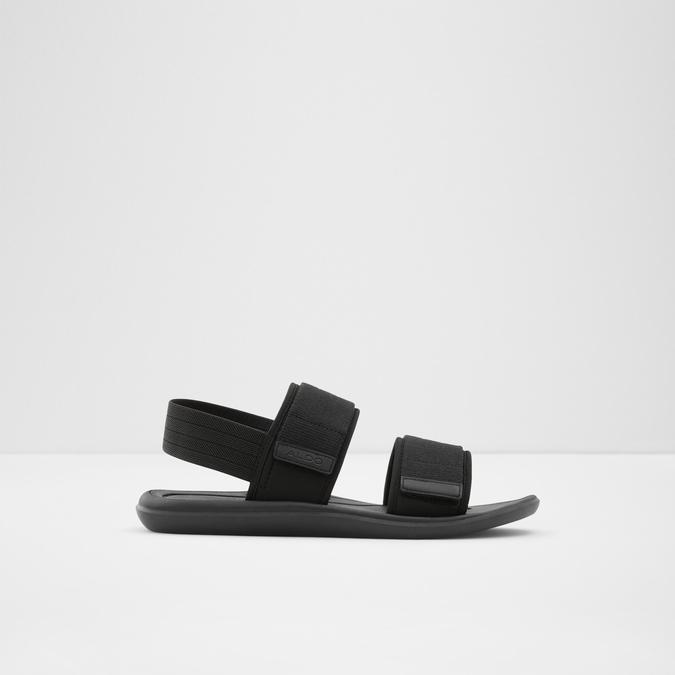 Hickes Men's Black Back Strap Sandals
