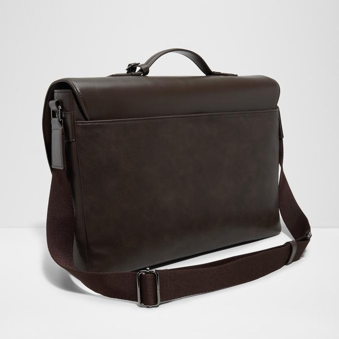 PRESCOT Medium Brown Men Messenger