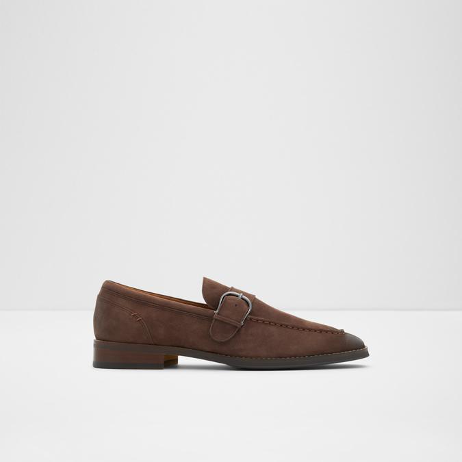 Nometnu Men's Dark Brown Dress Loafers