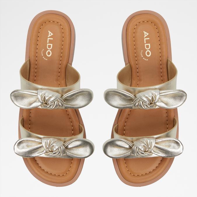 Creekside-In Women's Gold Flat Sandals image number 2