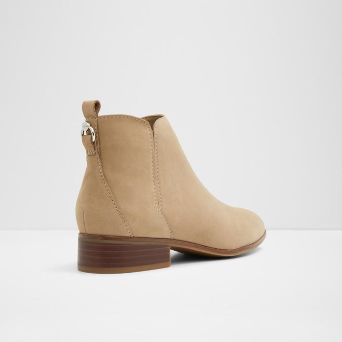 Verity-In Women's Beige Ankle Boots image number 2