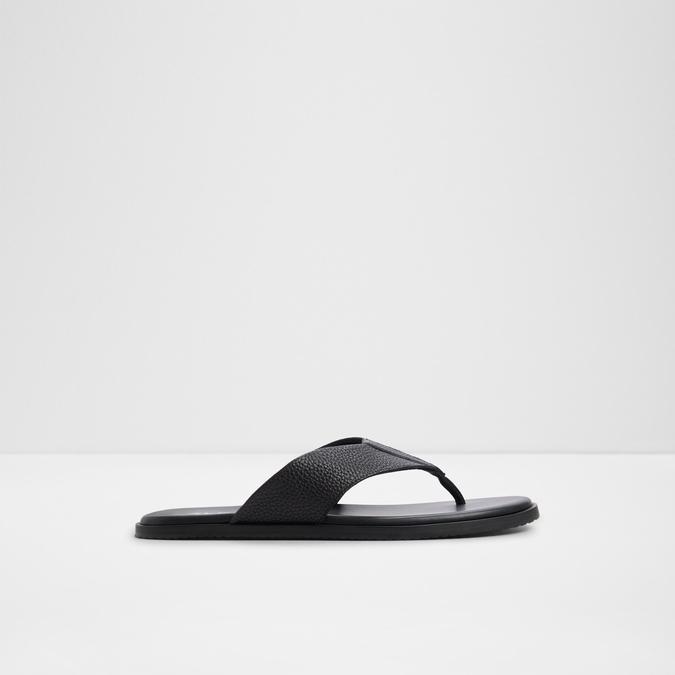 SERANOA-IN Black Men Thong Sandals