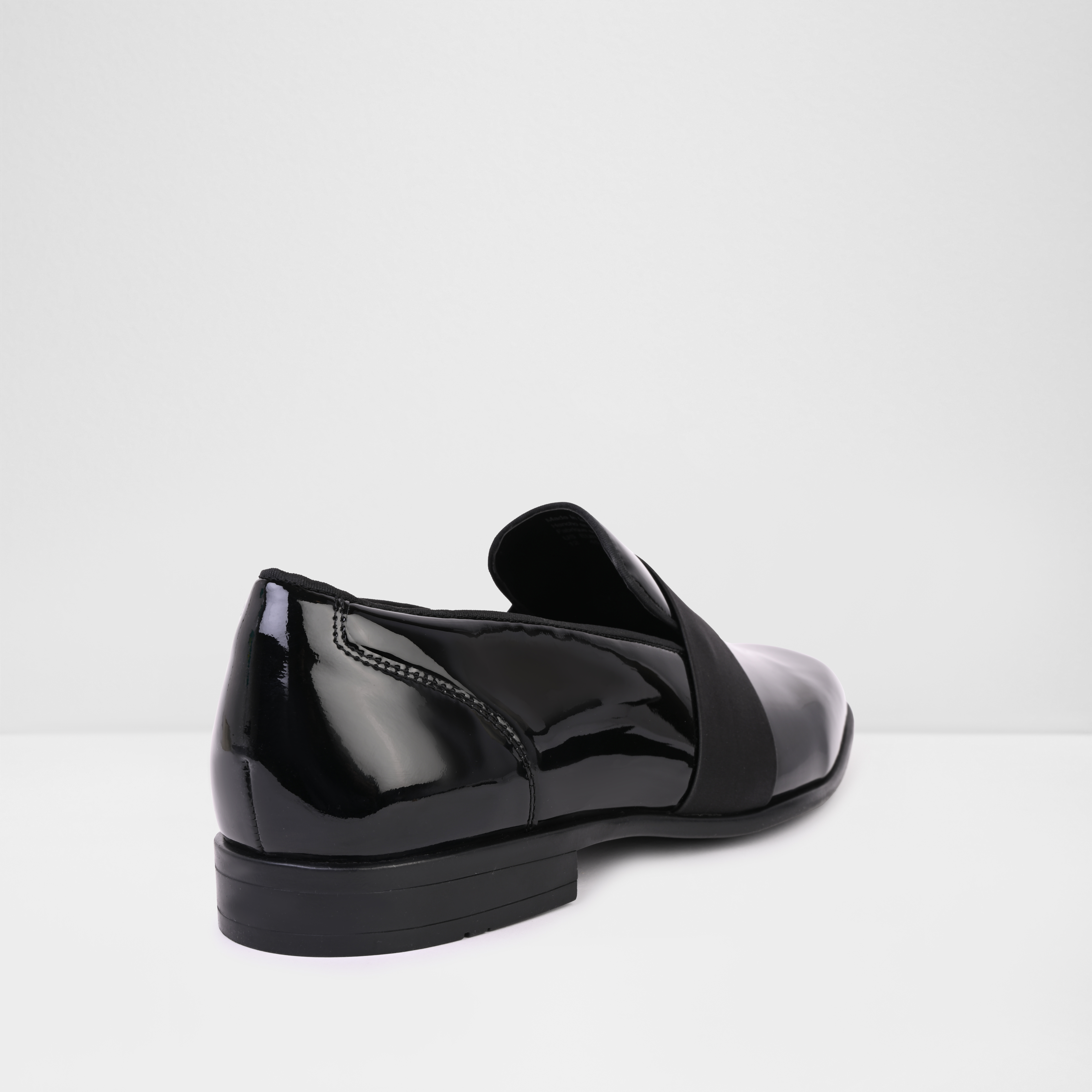 Asaria Men's Open Black Loafers image number 2
