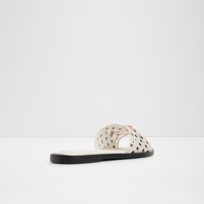 ALAMASSIA-IN WHITE/BLACK Women Flat Sandals